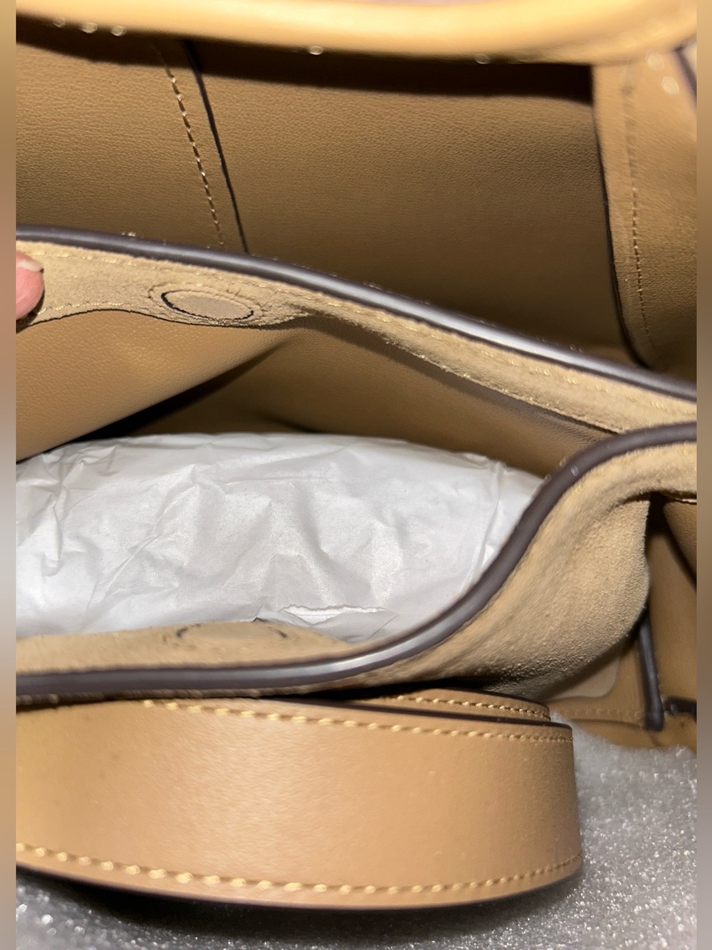 Coach Lana 23 Suede/Peanut - Picture 8 of 13